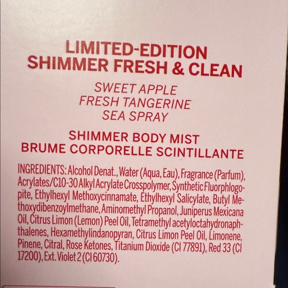 🎉 🎉SALE🎉🎉 PINK Victoria's Secret Sparkle & Scent Set -Limited Edition Shimmers! - Picture 9 of 9